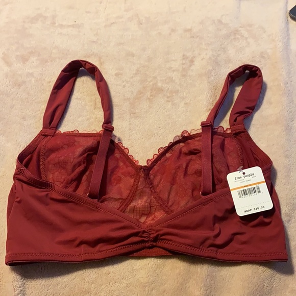 Free People Red Bralette - Picture 4 of 6